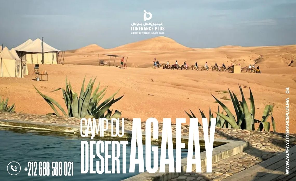 Camp du désert d'Agafay